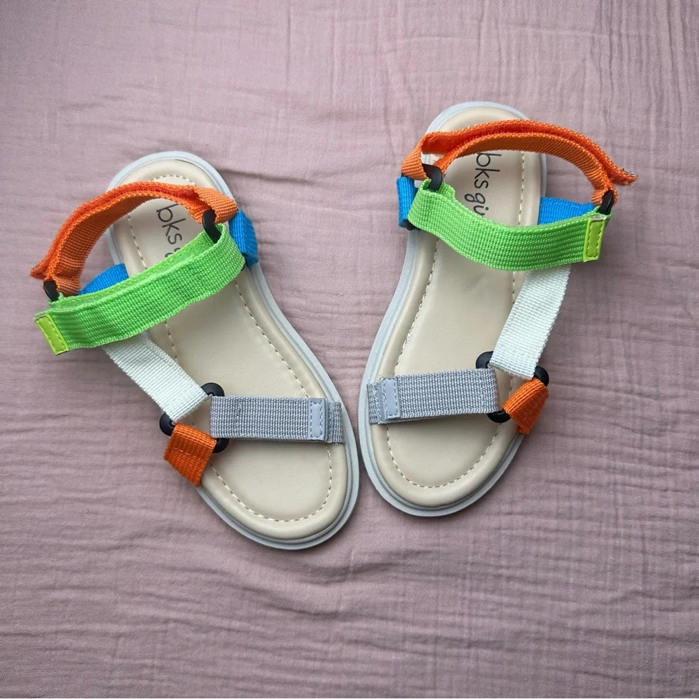 BKS girls sport sandals multicolor size 29